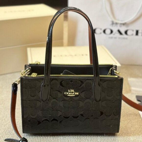 "✅Brand new ✅CV400 Coach Small Nina Tote Bag 25
" - Picture 4 of 6